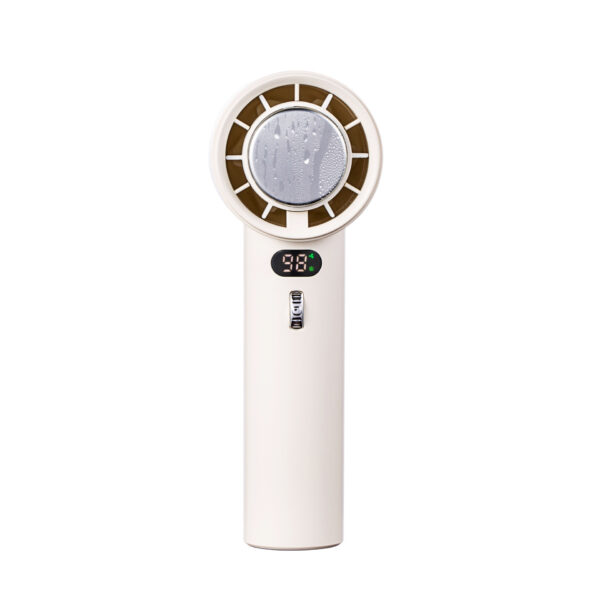 Portable Handheld Turbo Fan Cooling Semiconductor Refrigeration 3000mAh Battery Wind Speeds Adjustable Mini Personal Fan - Image 2