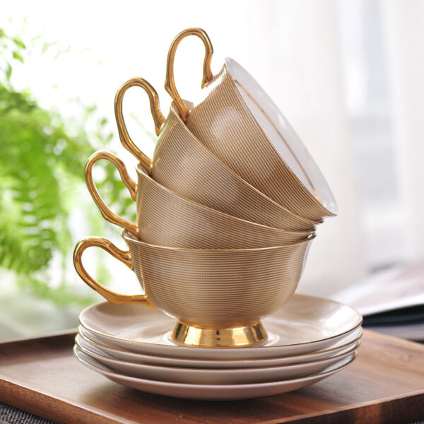 Ceramic coffee cup set - Image 2