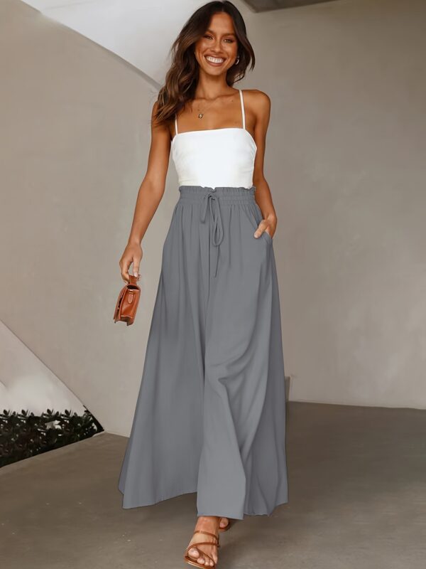 Ladies' Casual Wild Wide-leg Pants - Image 5