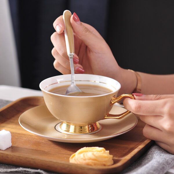 Ceramic coffee cup set - Image 4